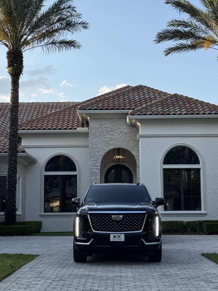 VIP SUV — Cadillac Escalade ESV — Black Chariot Limousine Orlando